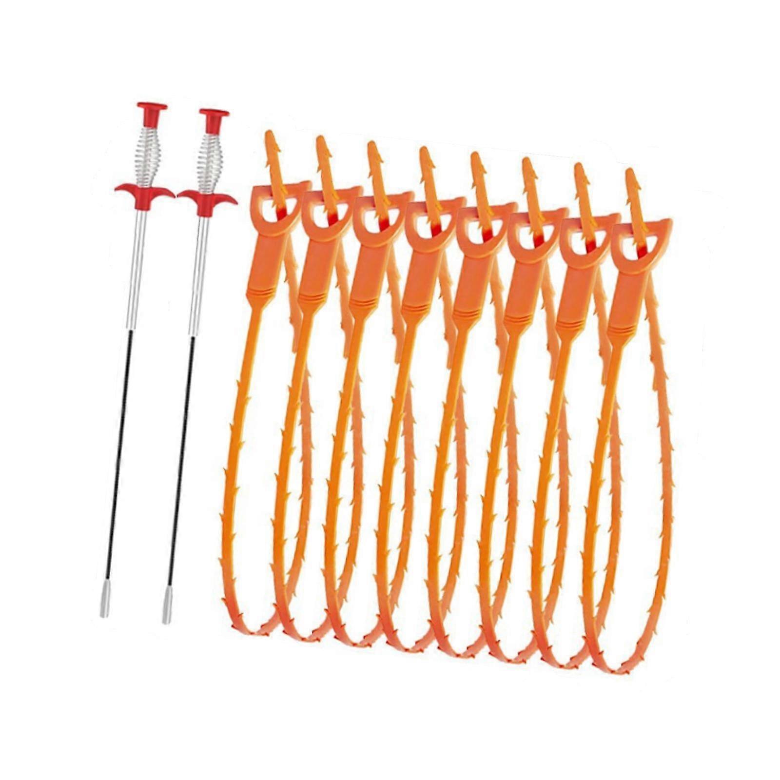 Avloppsrensare Toalettrensare 10-pack för golvavlopp Köksavlopp