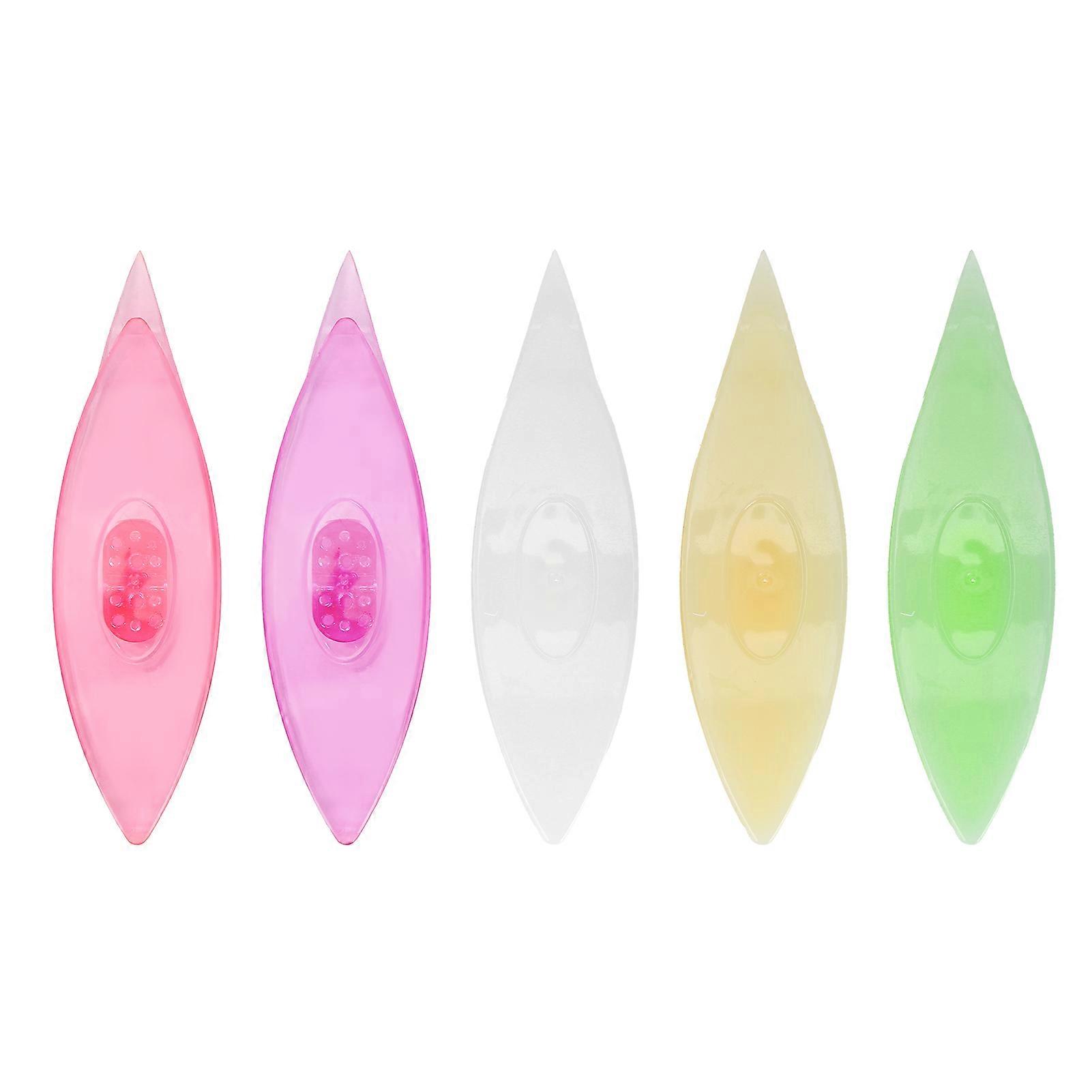5Pcs Tatting Shuttle Sets πλαστικό χέρι DIY δαντέλα εργαλείο χειροτεχνίας ράψιμο αξεσουάρ12309