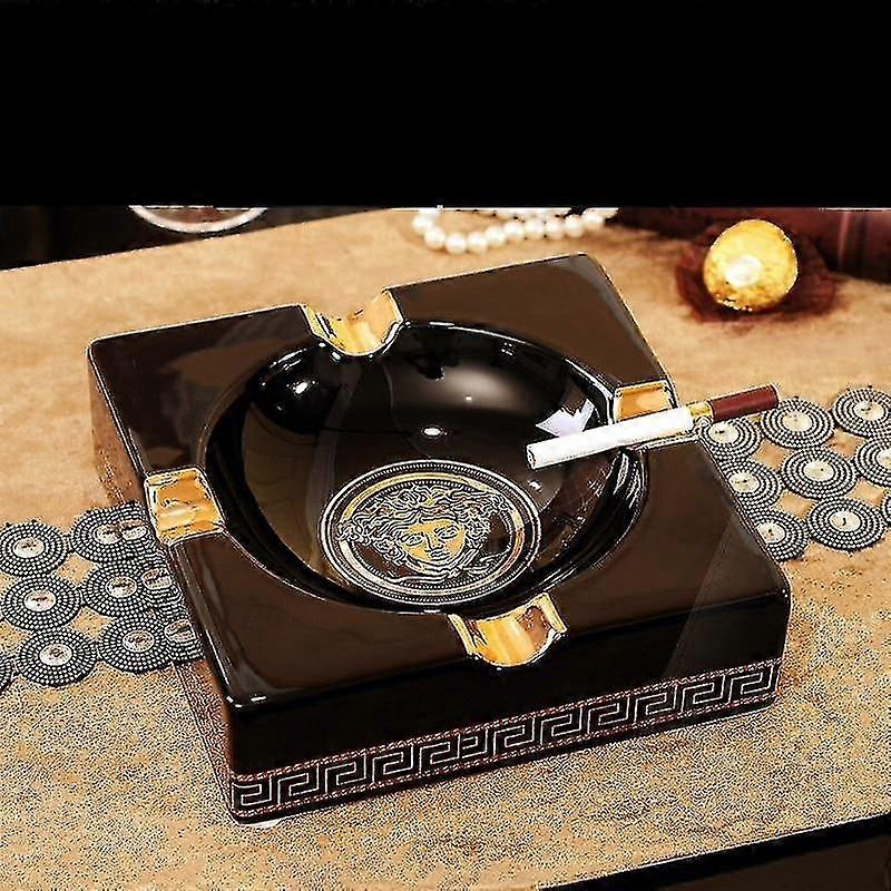 Askebægere Gadgets Square Keramisk Cigar askebæger|ashtrays