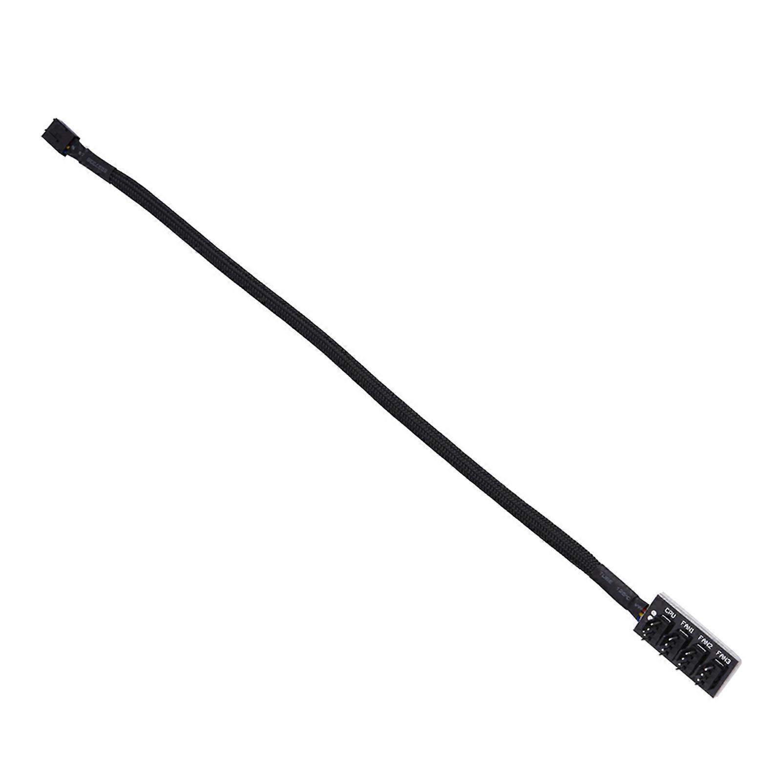 4-Pin Computer CPU/Case Fan Power Multi Splitter Connector Cable Adapter