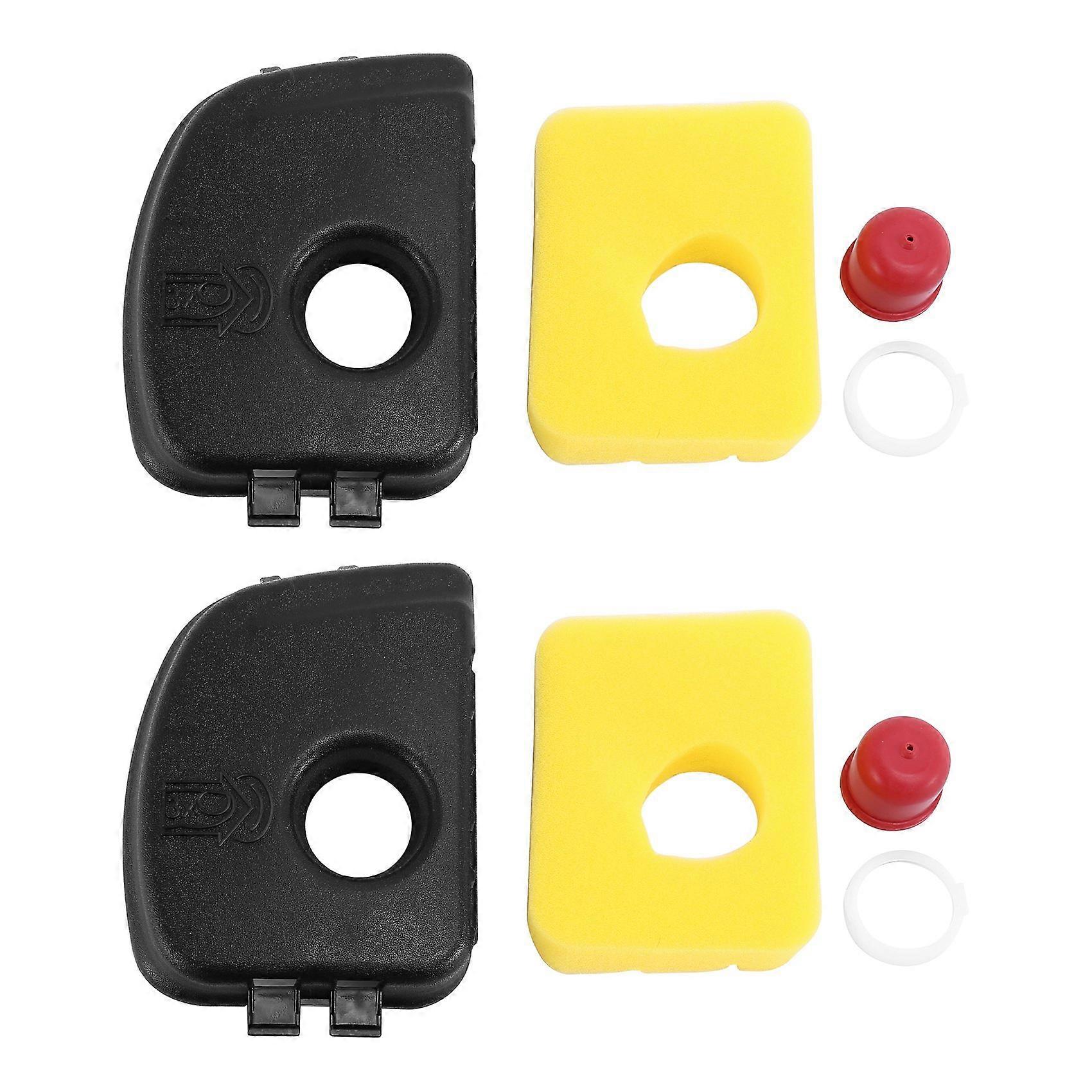 2er-Pack 595660 799579 594281 Luftfilterabdeckung und Luftfilter und passend für Rasenmäher