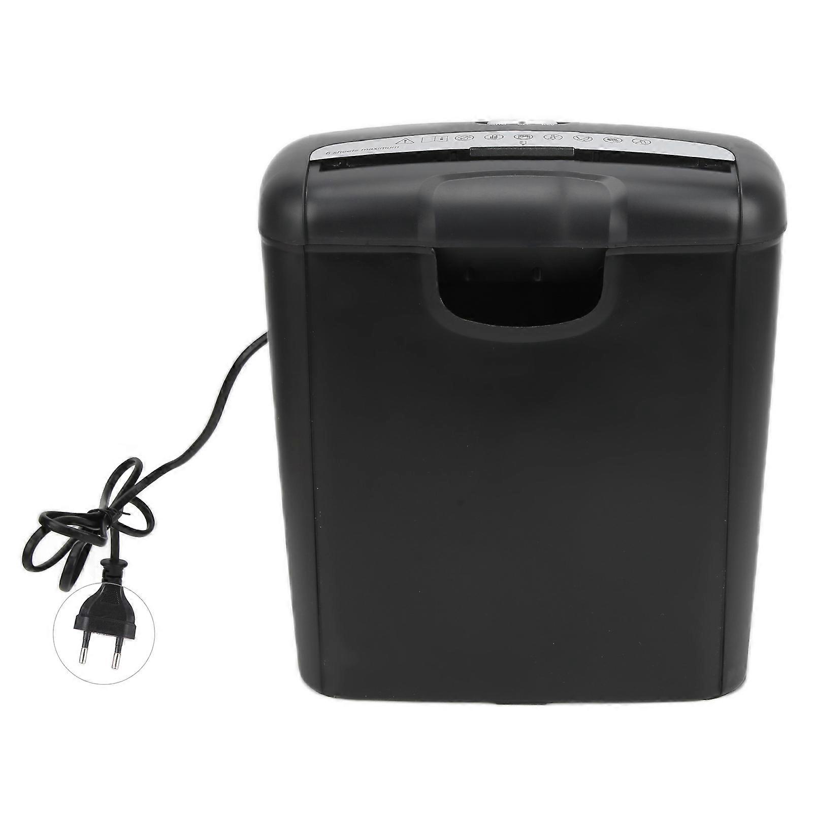 Paper Shredder Efficient Convenient Operation Mute Intelligent Shutdown Overheat Protection File ShredderEU Plug 220V