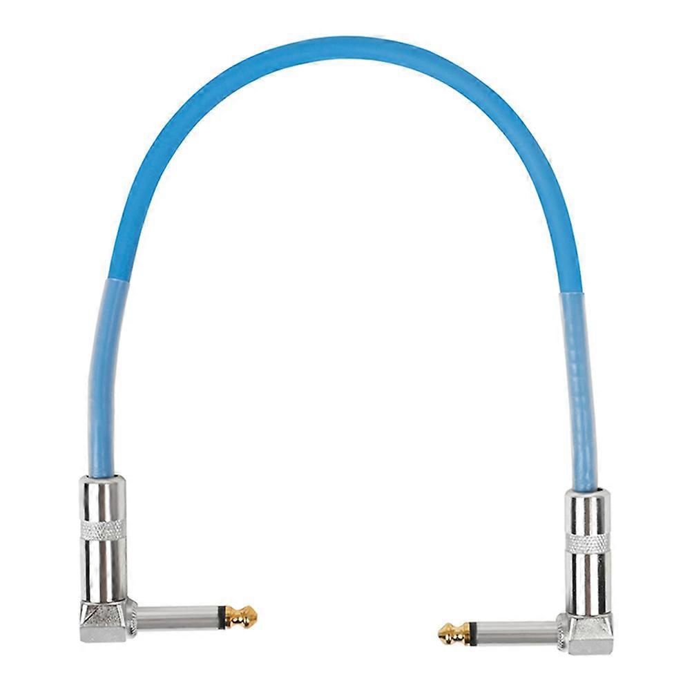 Guitar Patch Cable 6.35mm Guitar Cord Electric Guitar Single Block Effector Cable Connection Cable