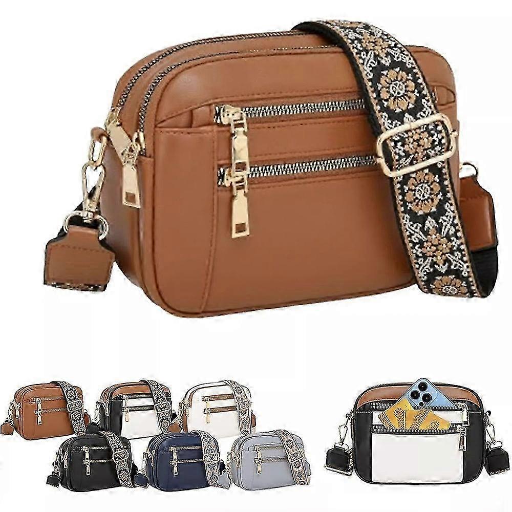 Borsa a tracolla Langrents, borse e borsa a tracolla con cinghie colorate