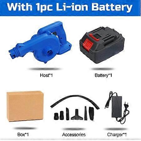 20V Garden Cordless Blower Vacuum Clean Air Blower for Dust Blowing Dust Computer Collector Hand Operat Power Tool Wood Stove Fans & Blowers