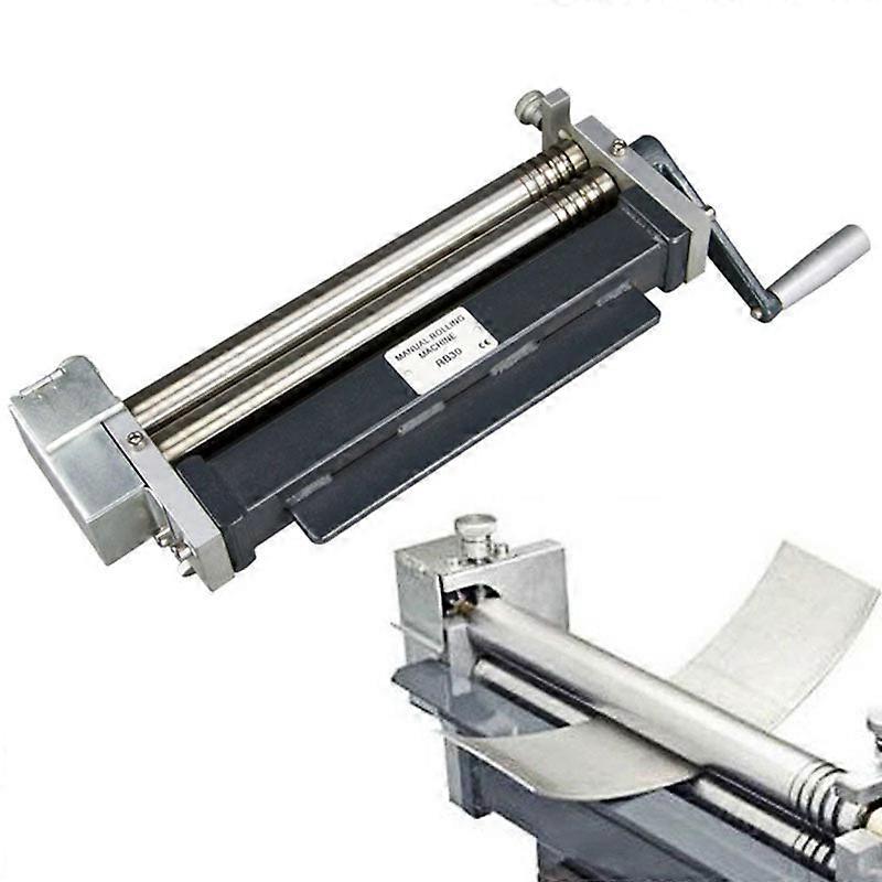 Bending Manual Rolg Hine Round Tube Roller Making Tool Desktop Bender Metal Plate Bend