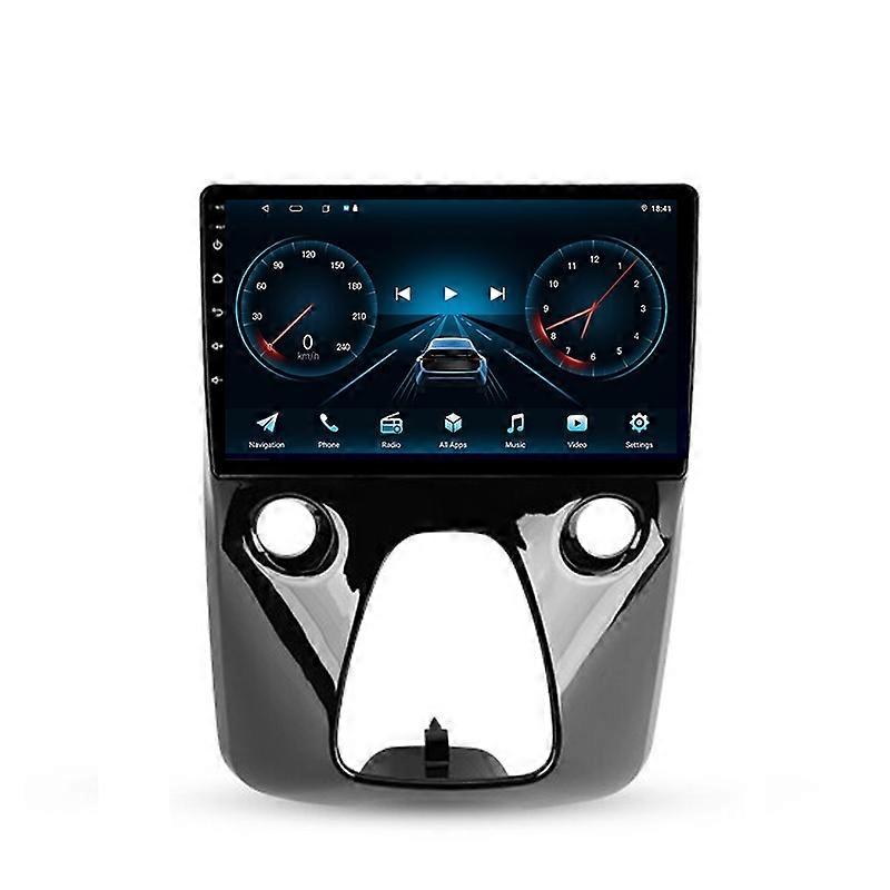 Car Radio Player For Peugeot 108 Toyota Aygo B40 2014-2021 Multimedia WIFI Navigation GPS