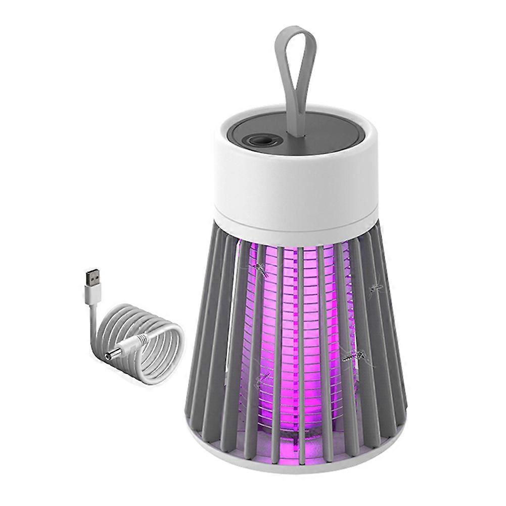 Hængende krog elektrisk afvisende lampe Multifunktionel opladelig afvisende fældelampe til stue soveværelse