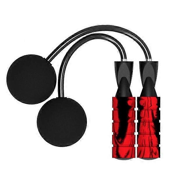 Ropeless Jump Rope For Fitness Training Speed Rope With Foam Handles For Exercis