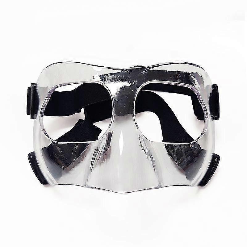 Sports Nose Helmet Basketball Mask Nose Guard Face Shield Protective Mask With Adjustable Elastic Strap Anti-collision Equipment