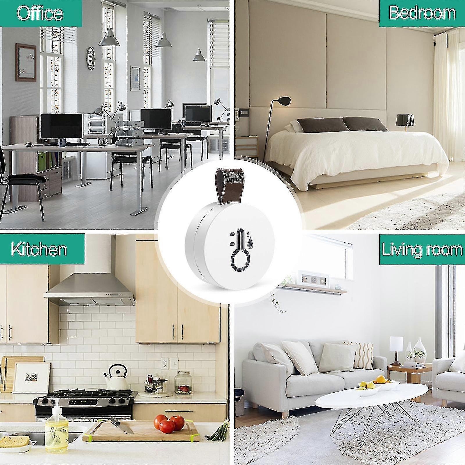 Thermometer Hygrometer Wireless Bluetooth Outdoor Thermometer Smart Home Temperature And Humidity Sensor