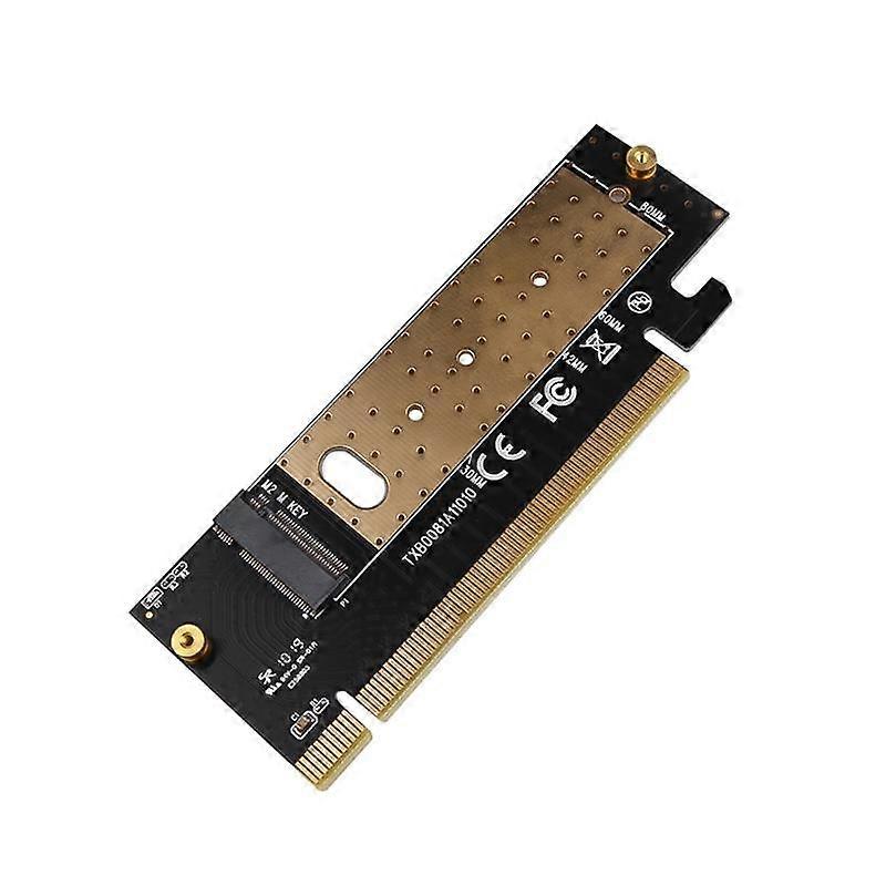 M.2 NVMe SSD NGFF TO PCIE 3.0 X16 Adapter Card M Key Interface Expansion Card Full Speed Support 22