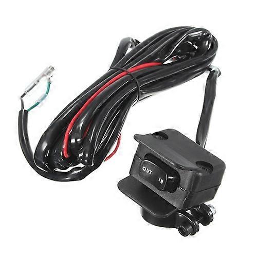 Motorcycle ATV / UTV Winch Rocker Switch Handlebar Control Line Warn Kits