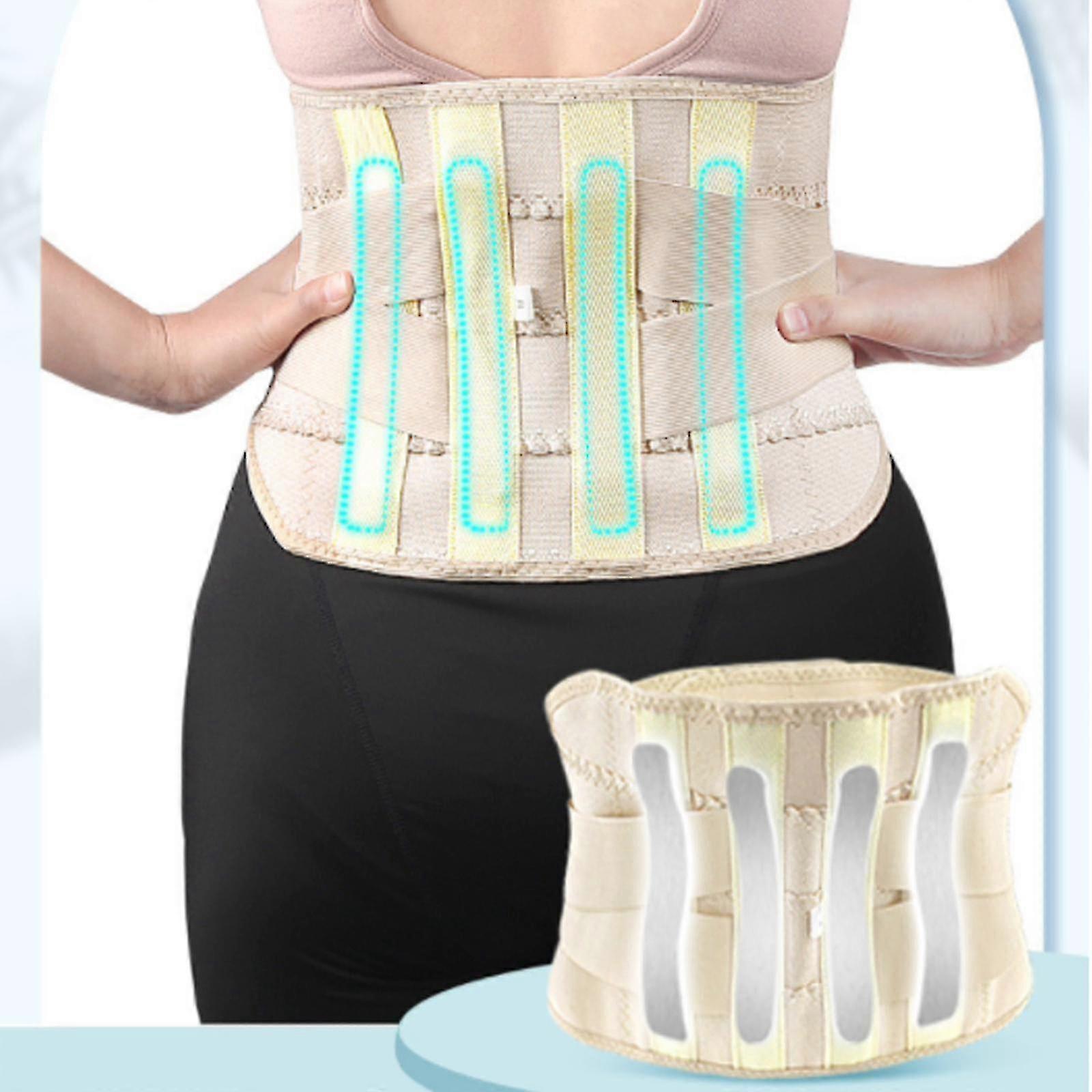 Back Brace For Lower Back Pain, Back Support Belt For Women & Men, Breathable Lower Back Brace With Adjustable Straps