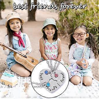 enYiYDS 2 Pezzi BFF Collane Collana Aicizia agnetici igliori Aici per Ragazze Regali di