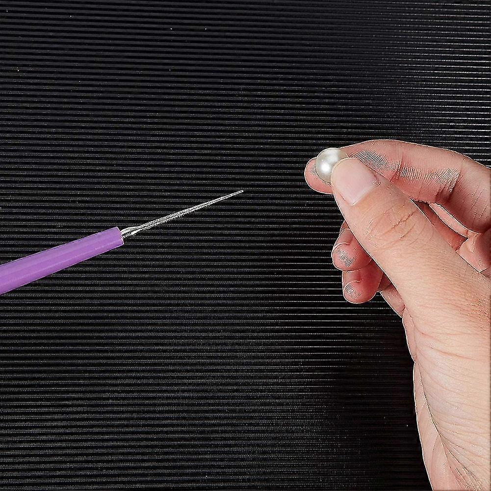 10-Piece Diamond Bead Reamer Set – Jewelry-Making Tool For Enlarging Holes In Glass, Plastic, Metal & Wood Beads