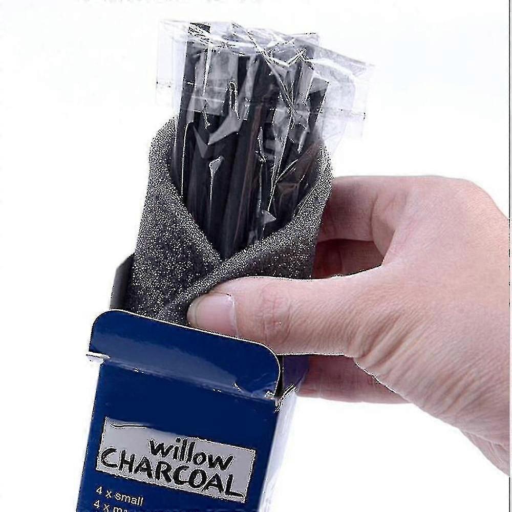 12 Pc Charcoal Sticks Cotton Willow Sketch Charcoal Pencils For Drawing