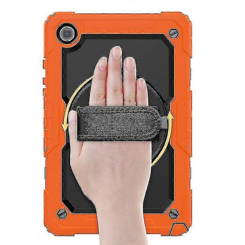 Protective Case Compatible With Tab A7 10.4in T500 360 Rotating Kickstand(color:orange)