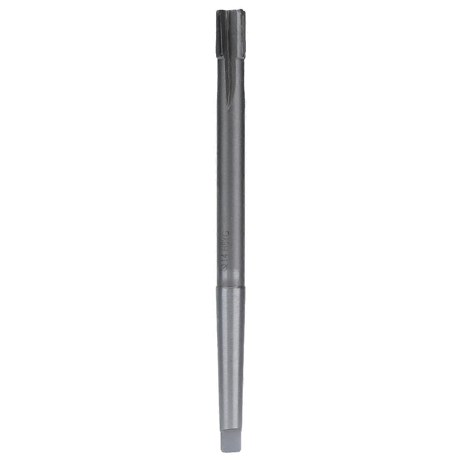 14mm 4 Tooth Taper Shank Reamer Cemented Carbide High Accuracy Lathe Milling Cutting Tool
