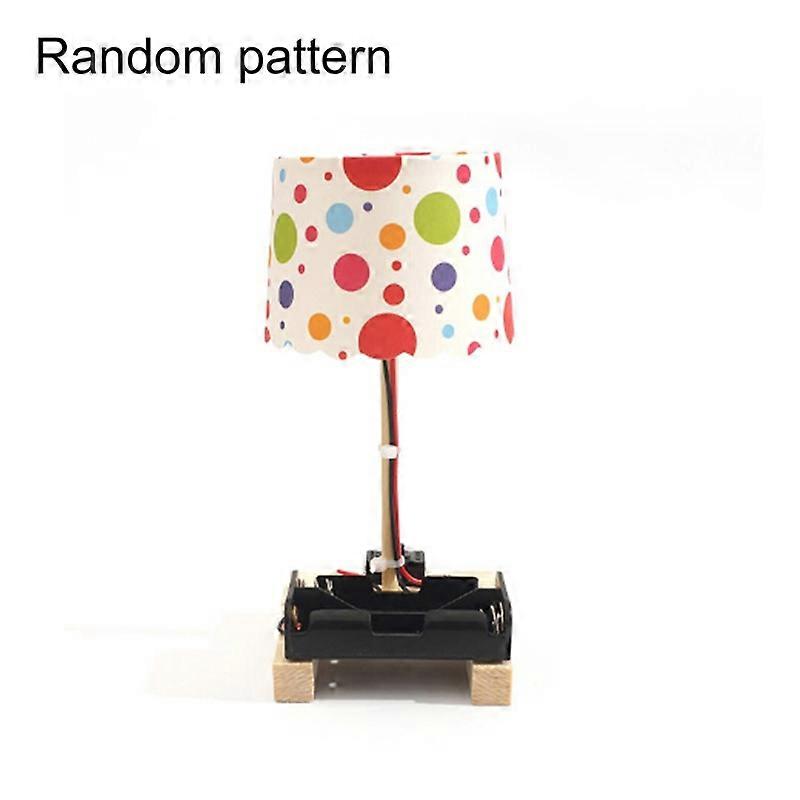 DIY Assembly Small Table Lamp Kit Physical Experiment Educational Kid Toy Gift KAESI
