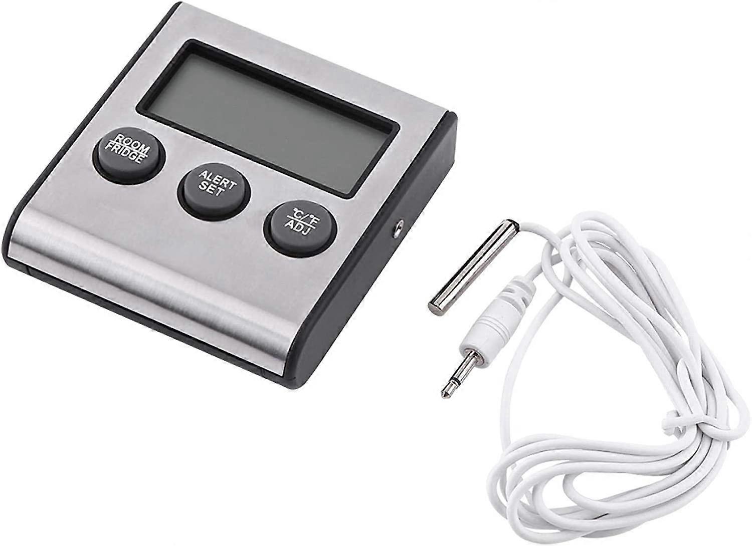 Digital LCD Display Fridge Temperature Refrigerator Max/Min Record Function With The Large LCD Screen