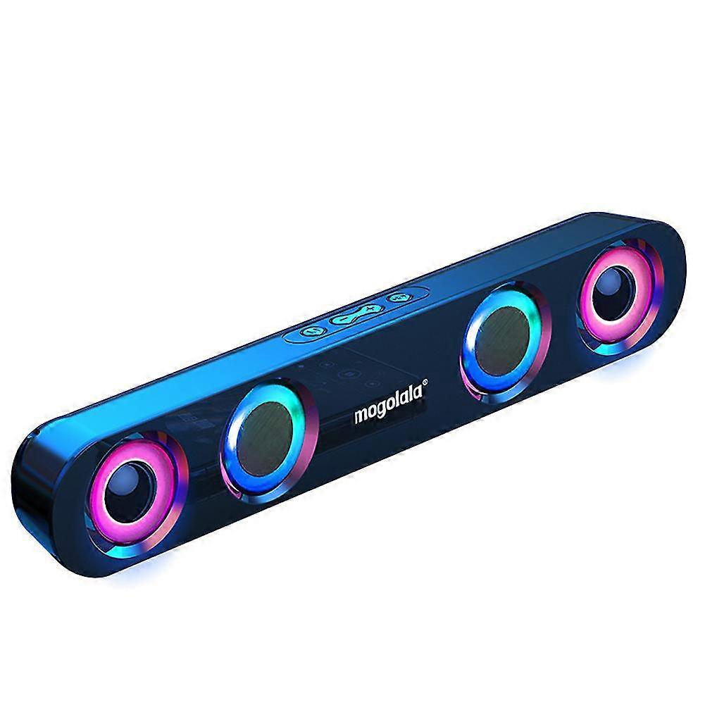 Dual Speaker Bluetooth-compatible Speaker Wireless Music Player High Volume Subwoofer