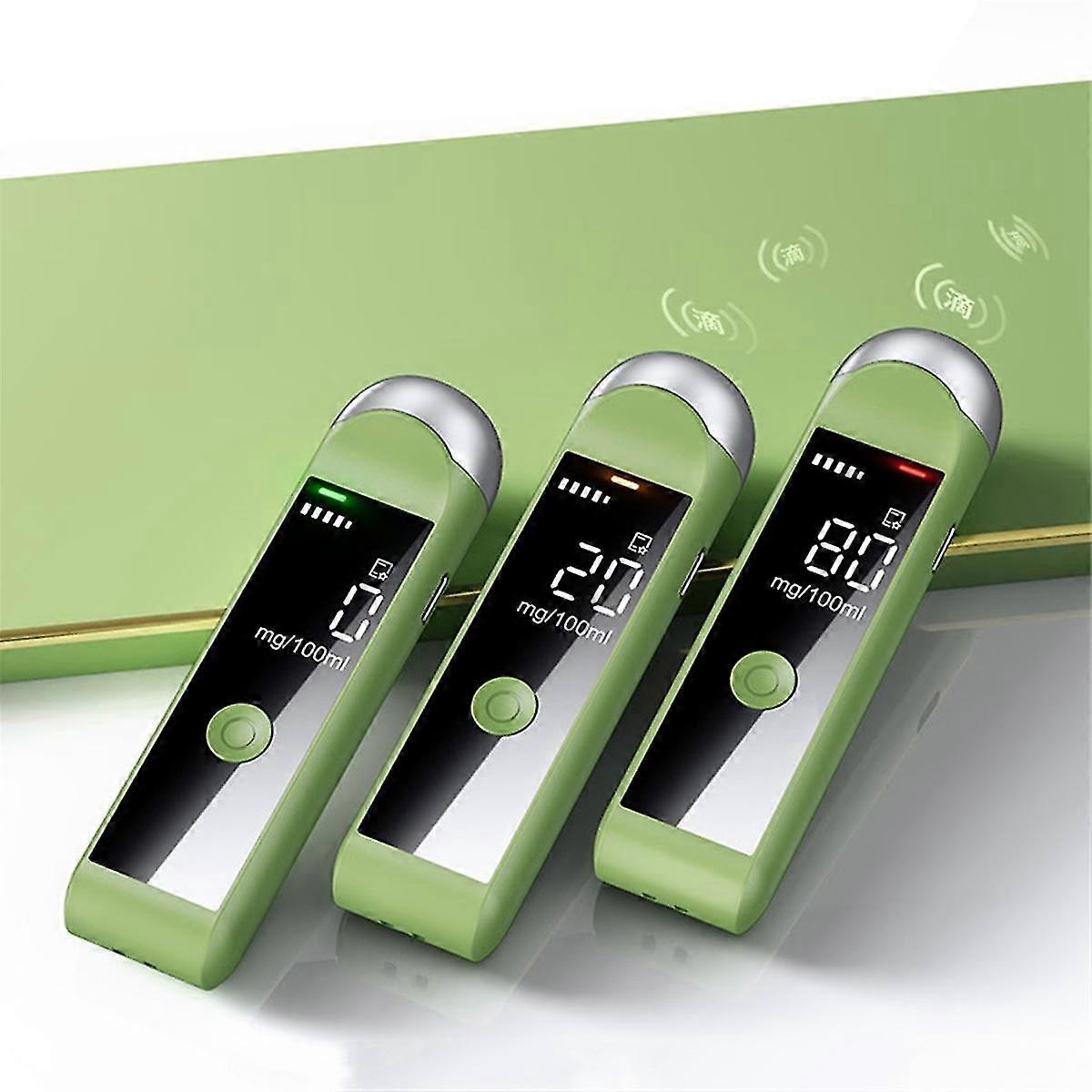 Automatic Alcohol Tester Breath Alcohol Tester Rechargeable Breathalyzer Alcohol Test Tools with LCD Display