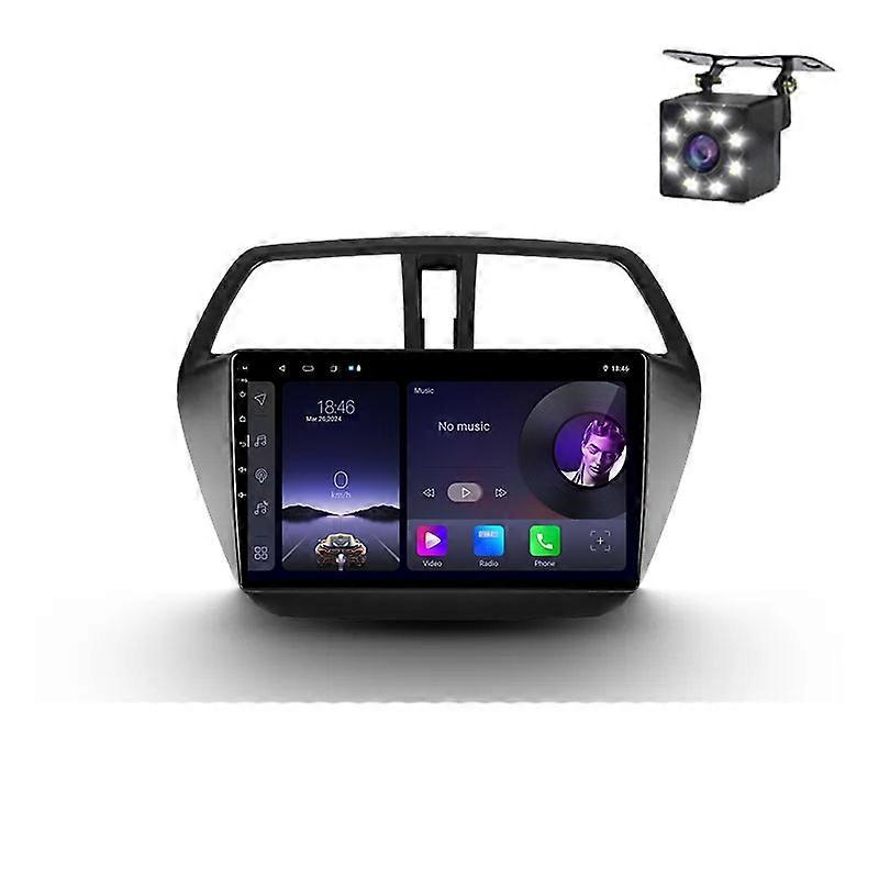 Android 14 Car Radio For Suzuki SX4 2 S-Cross 2012-2016 Multimedia Player Stereo