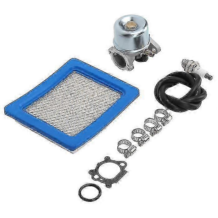 7549509701344-497586 Carburetor with Spark Plug Air Filter Kit Replacement Compatible With Toro 16400 Lawn Mower -SZHG -A1