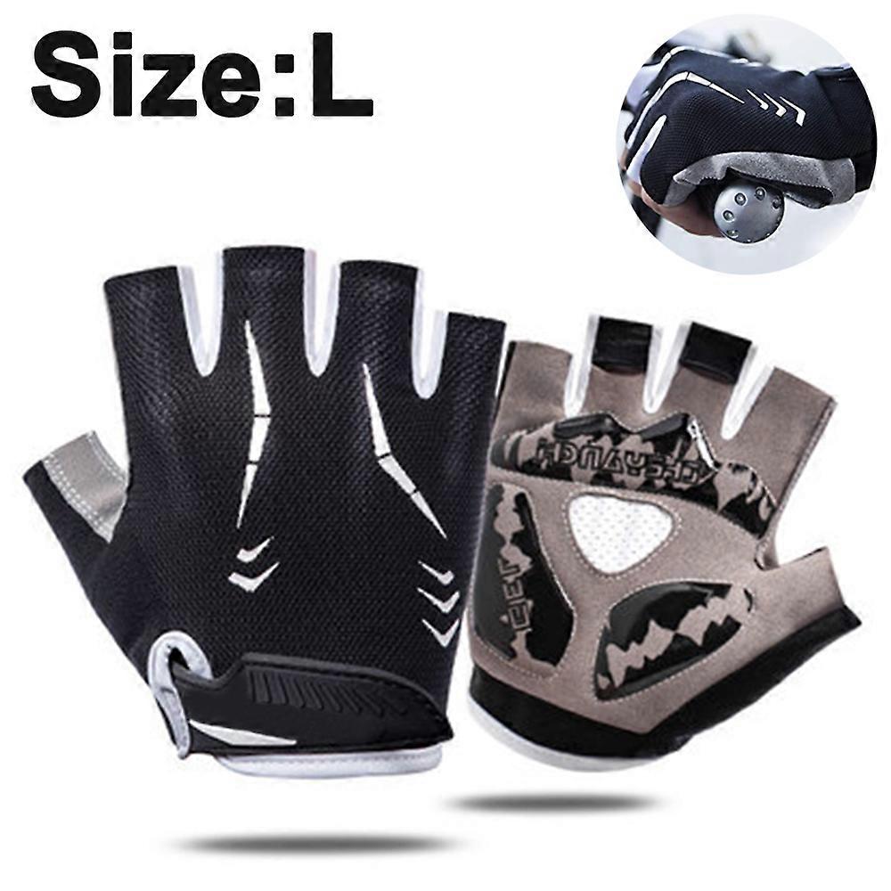 Premium Leather Workout Gloves- Padded Weight Lifting Gloves