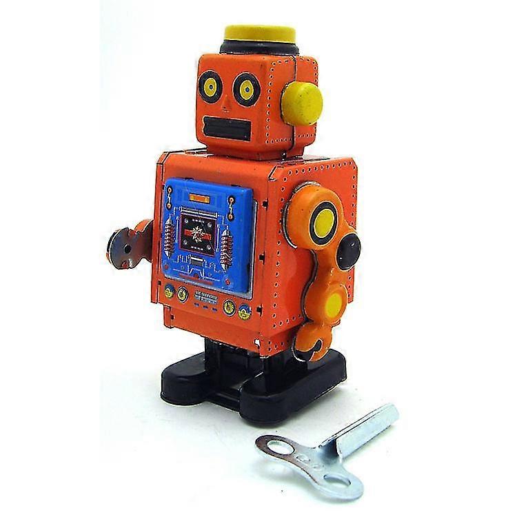 Clockwork Robot Toy Ms519 Robot Toy Clockwork Toy Photography Rekvisitter Tin Leker