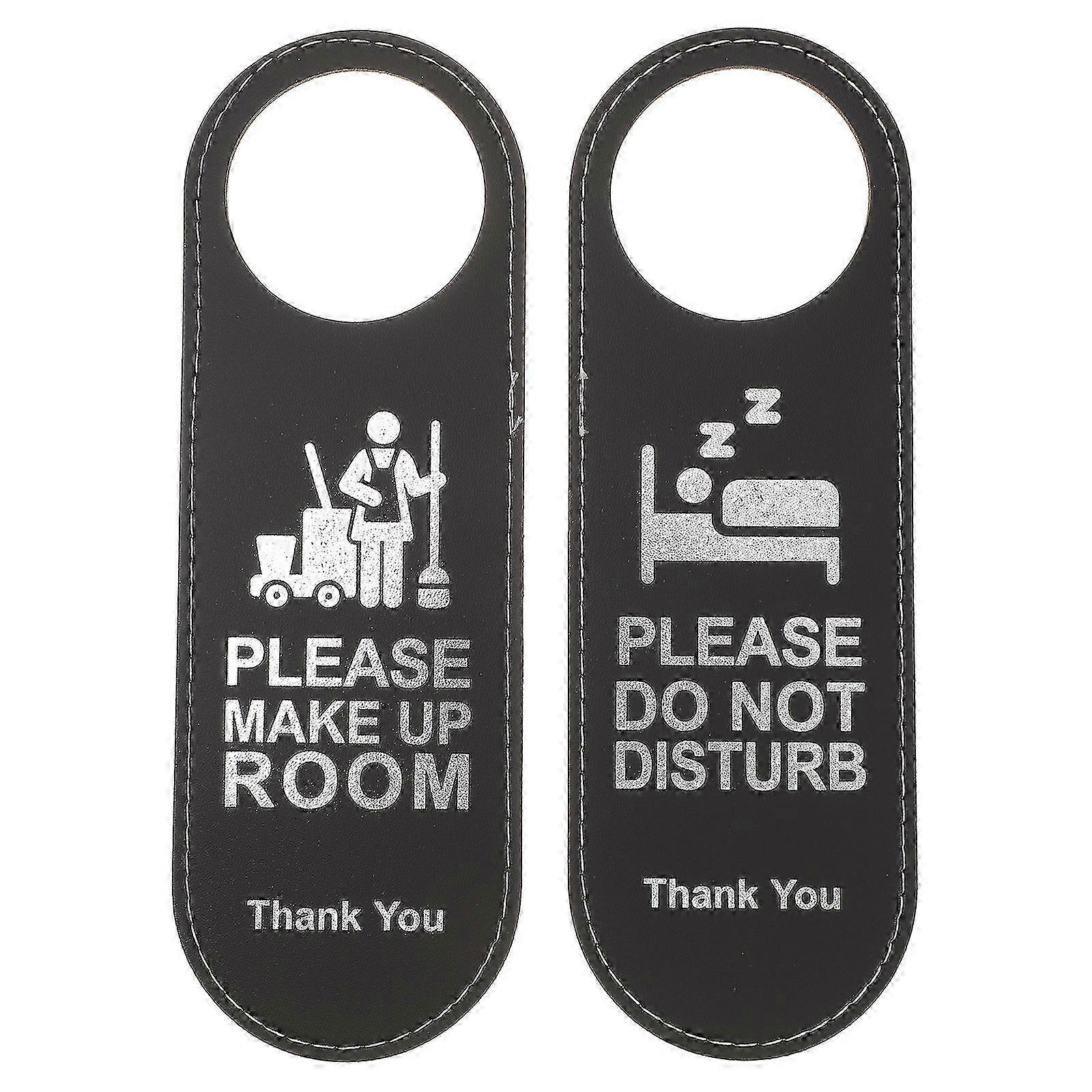 2 st dörrskylt för sminkrum Stör ej dörrskylt hängande dörrskylt för hotell