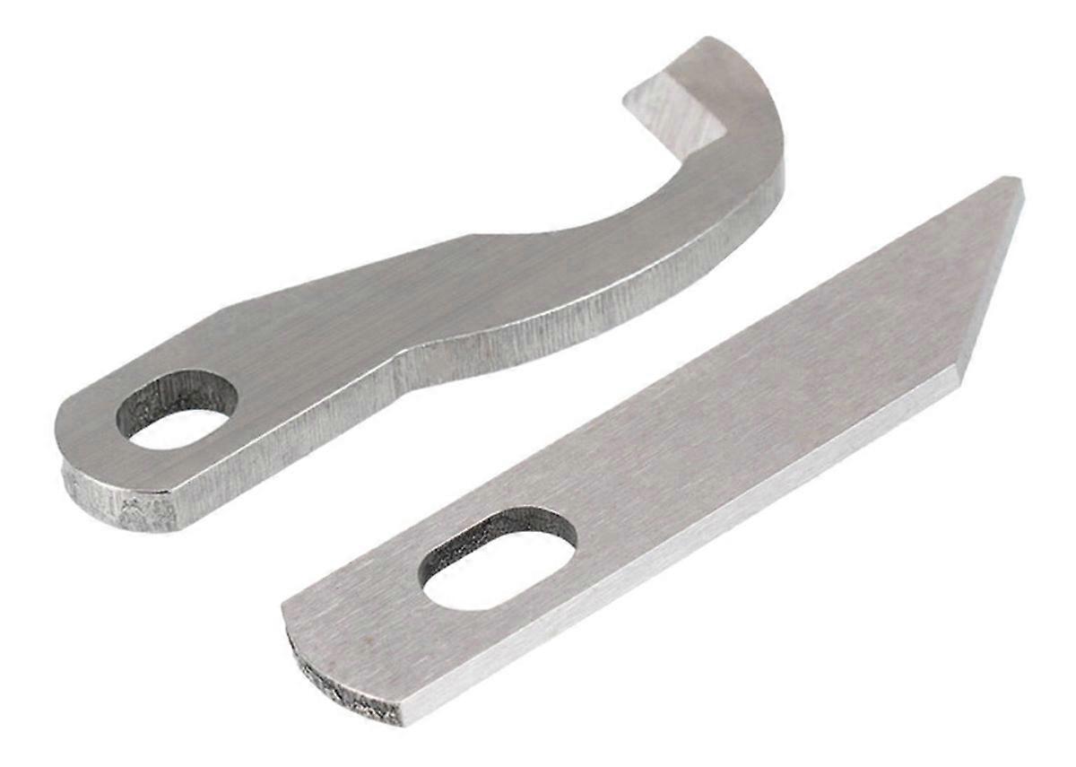 Blades, copying machine Upper and lower knife blades for 1034D overlock machine X77683001 XB0563-001 (Color:Silver) (2pcs)