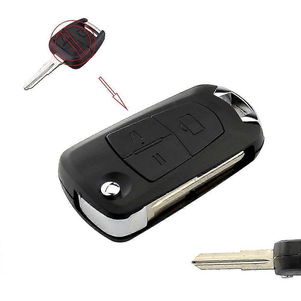 Modified Flip Remote Key Replacement Shell 3 Buttons Hu100 Hu43 Left Right Blade For Vauxhall Opel Astra Vectra Zafira