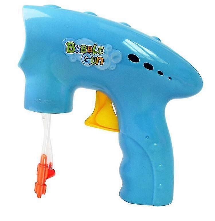 YYH-Children Educational Toys Inertia Fun Color Cartoon Bubble Toy Bubble Machine Blue