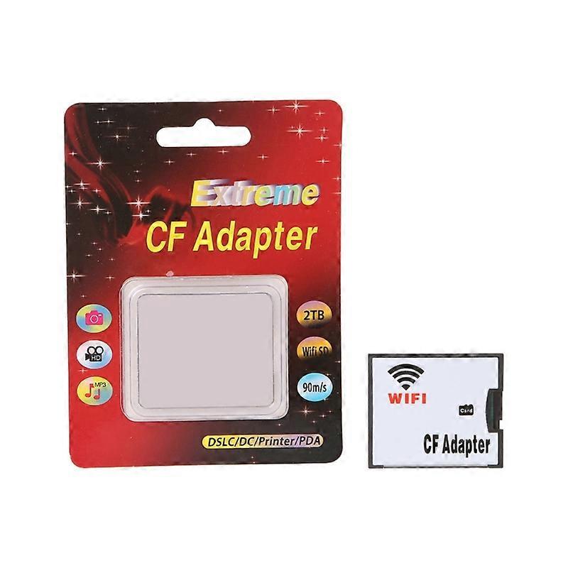 Card Adapter Wireless WiFi SD SDXC Slot to CF Type Flash Memory CF Card Adapter