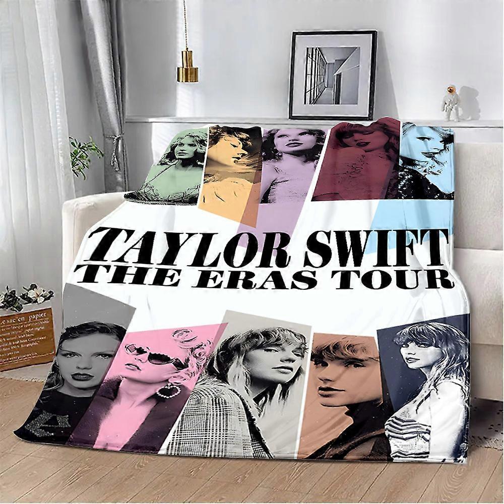 Sød tegneserie trykt tæppe picnic tæpper varmt tæppe bløde s-swifts behageligt tæppe hjem rejse fødselsdag t-taylors gave