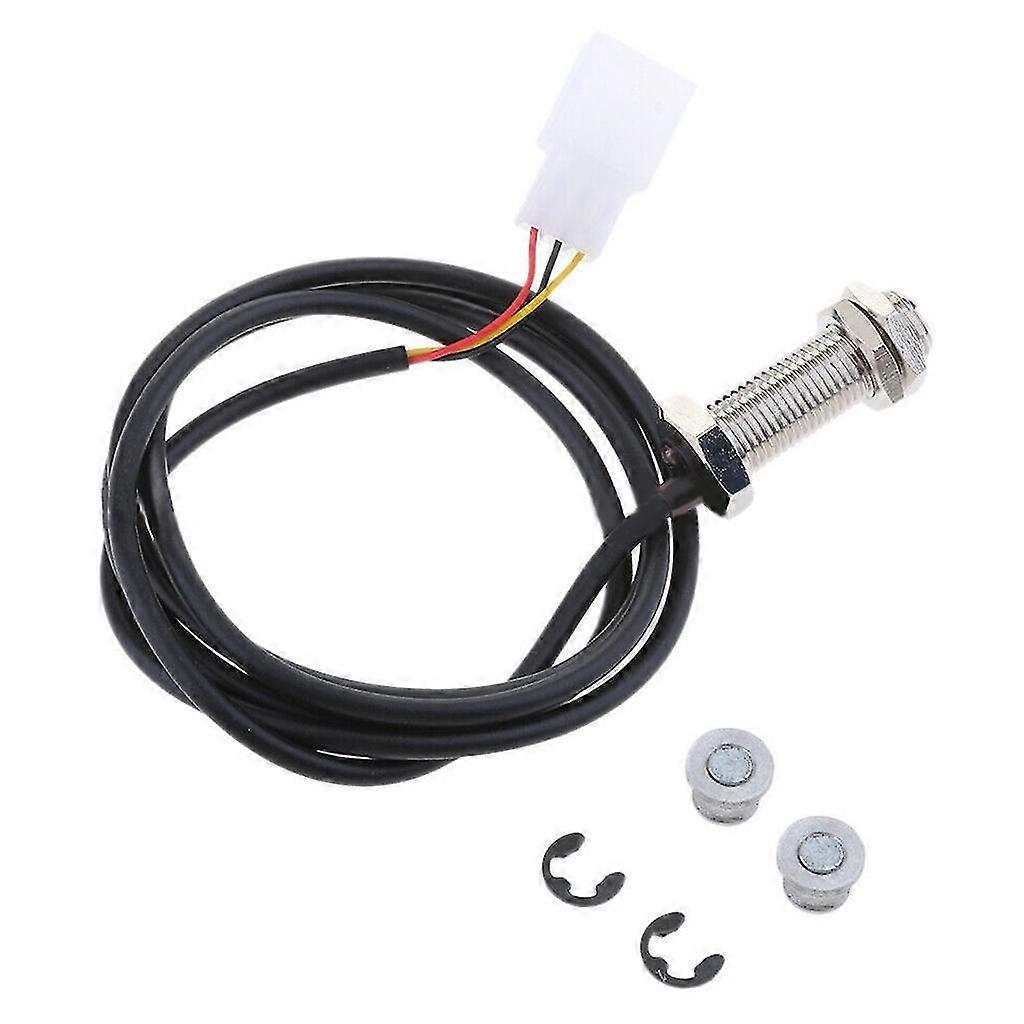 1x Sensor Cable + 2x Magnet Wires For Motorcycle Digital Atv Odometer Speedometer Accessories Replacement