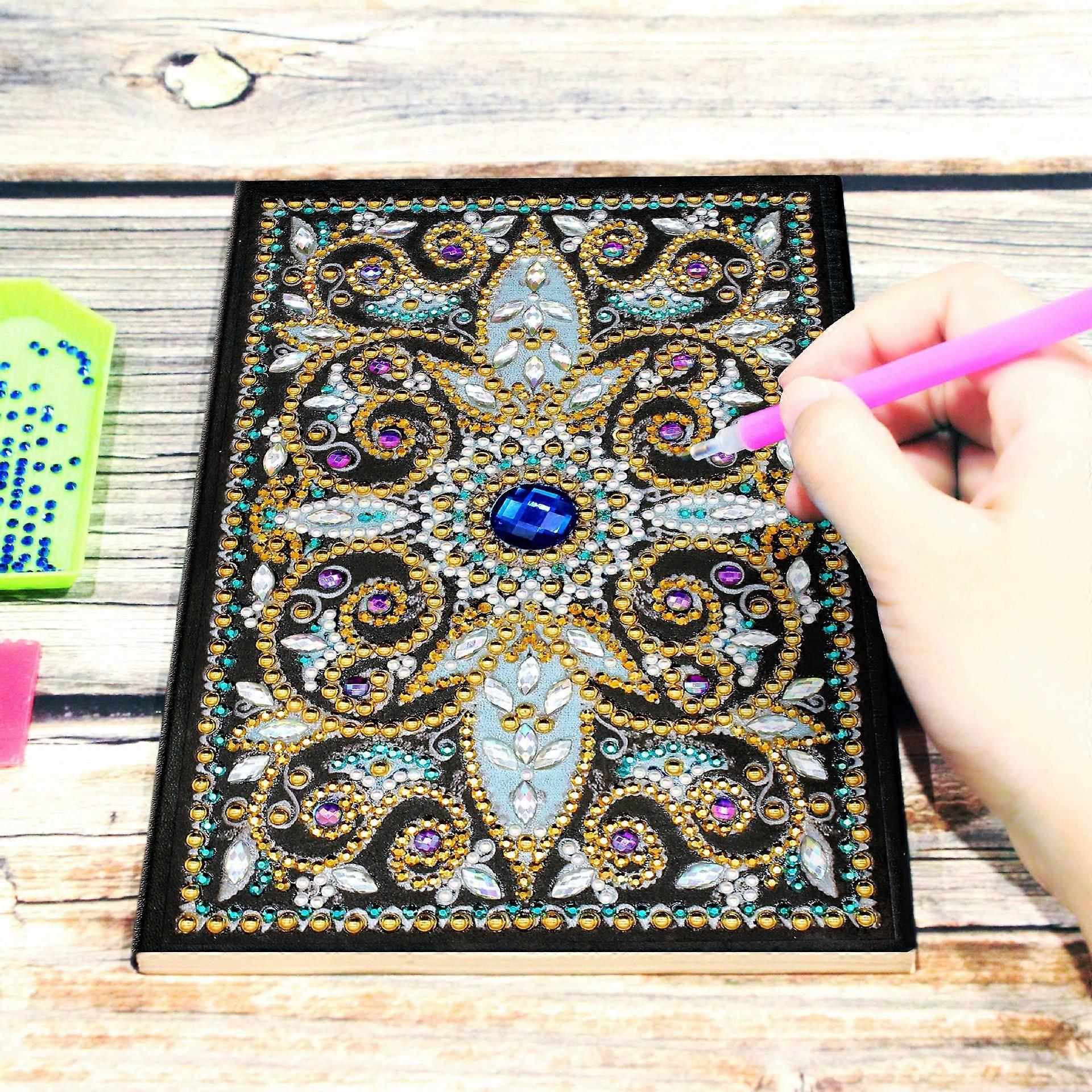 Special-shaped notebook with DIY diamond painting (style 1)