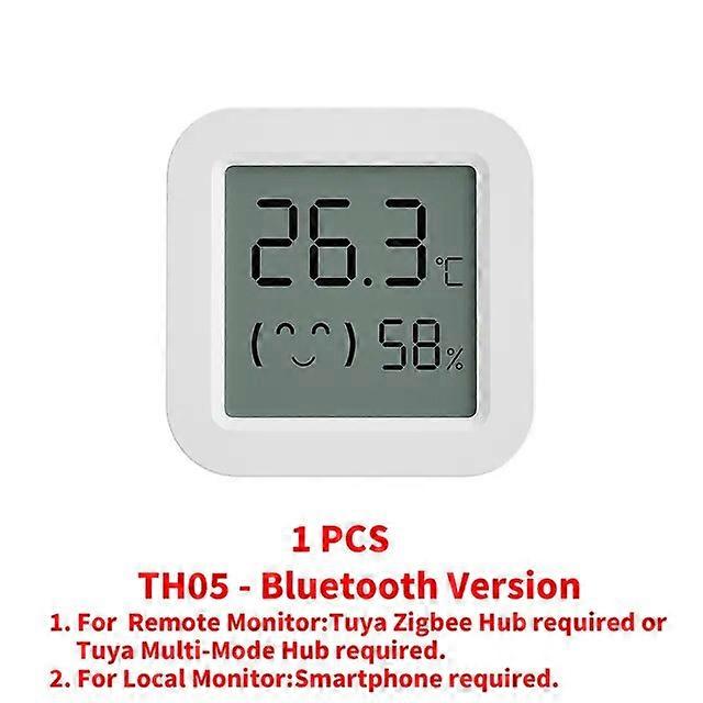 Tuya Thermometer Hygrometer Zigbee Temperature Humidity Sensor Mini LCD Digital Display Bluetooth-Compatible For Smart Home