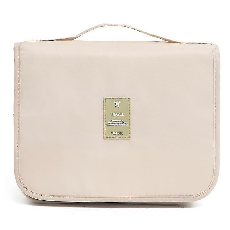 Travel Waterproof Hook Wash Bag Portable Large Capacity Cosmetic Bag Multifunctional Folding Hanging Storage Bag