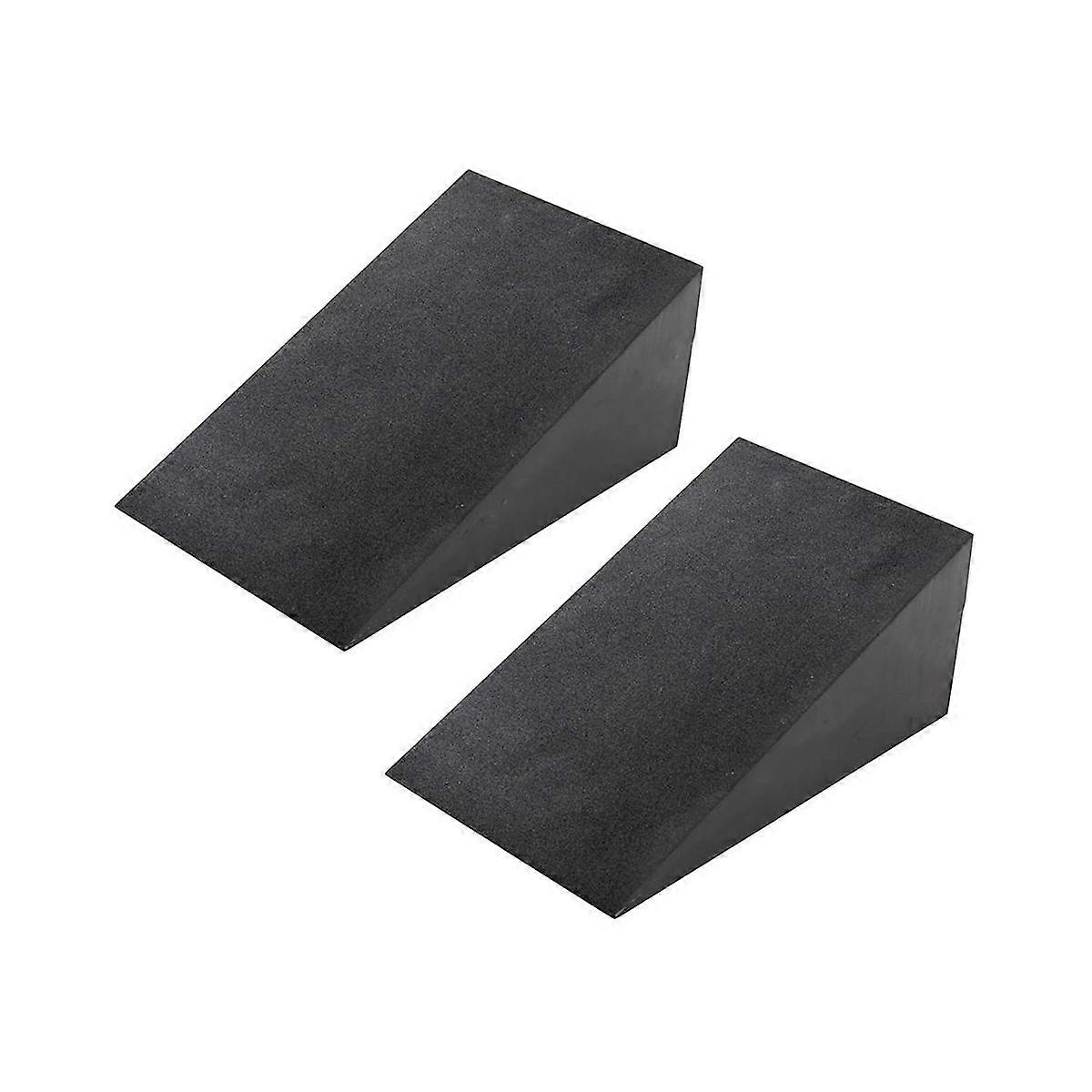 2 Pcs Yoga Mats, Adjustable Squat Ramp, Incline Board Improve Strength for Squat and Deadlift