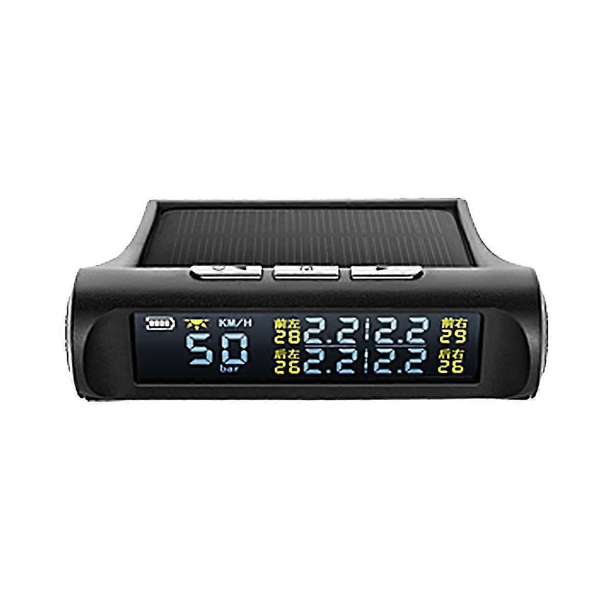 X1 Car Hud Head-up Display Steel Tire Pressure Monitoring External Solar Energy Detection Tpms Syst