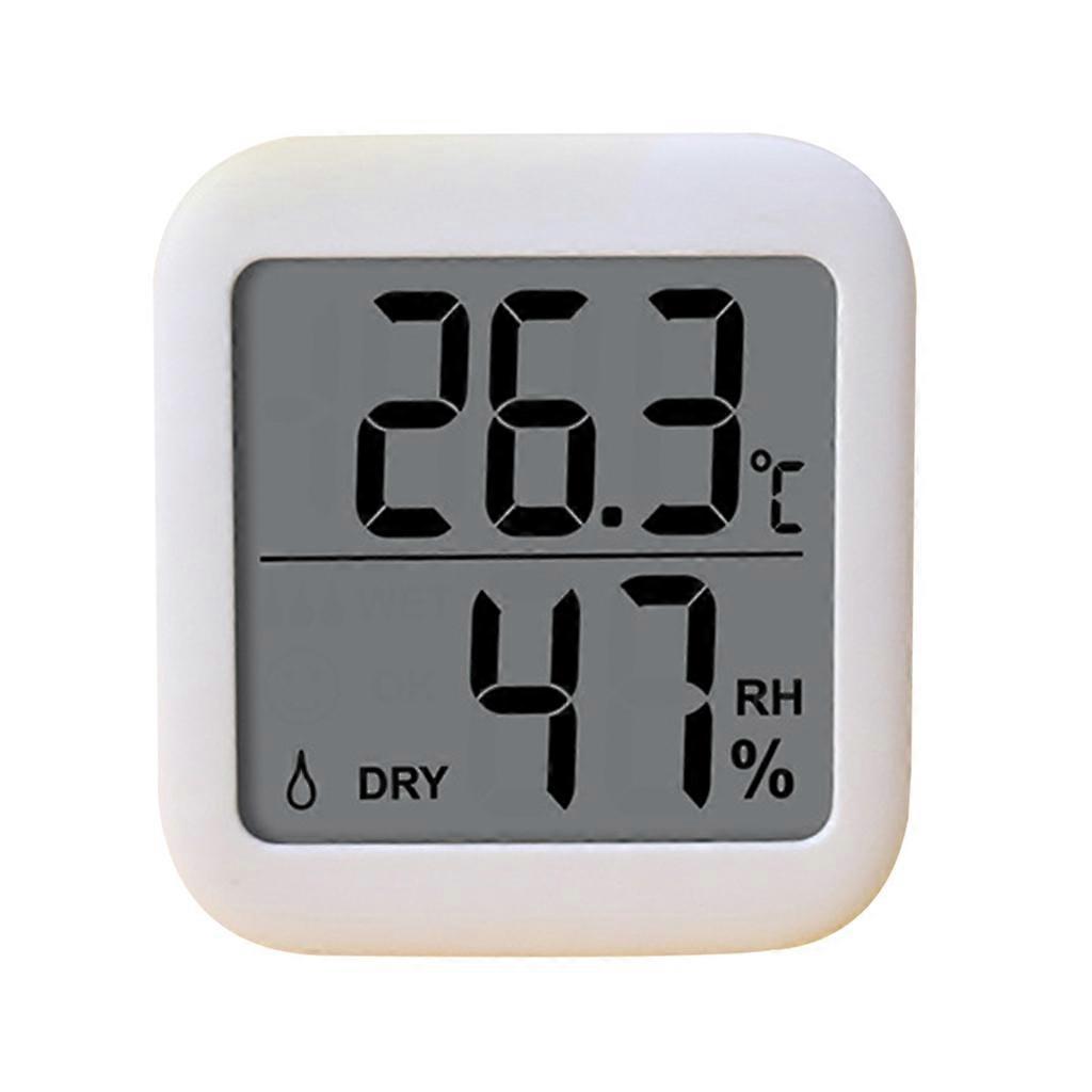 Temperature & Humidity Sensor Large LCD Display Thermometer Hygrometer for Home
