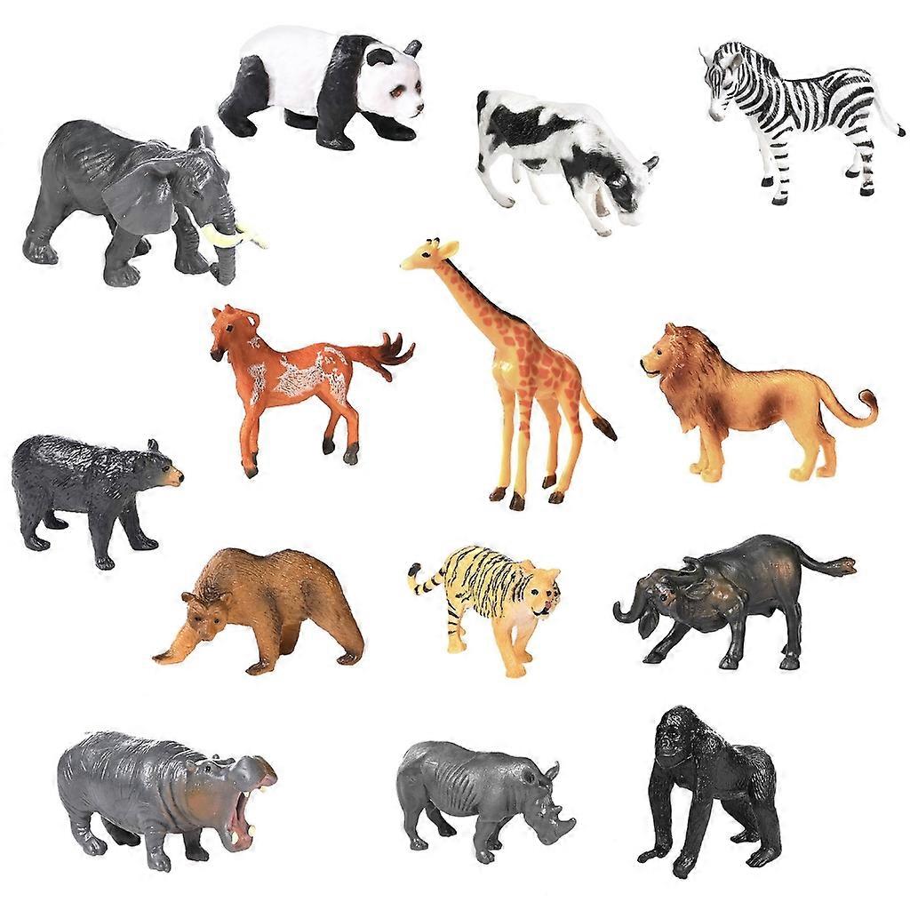 Simulation Animal Models Figurines Action Figures Collectible Toy for Toddler