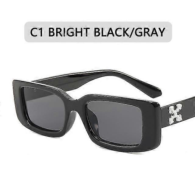 Tikuajgift Fashion Small Frame Square Sunglasses Men Women Leopard Retro Sun Glasses Anti-uv Travel