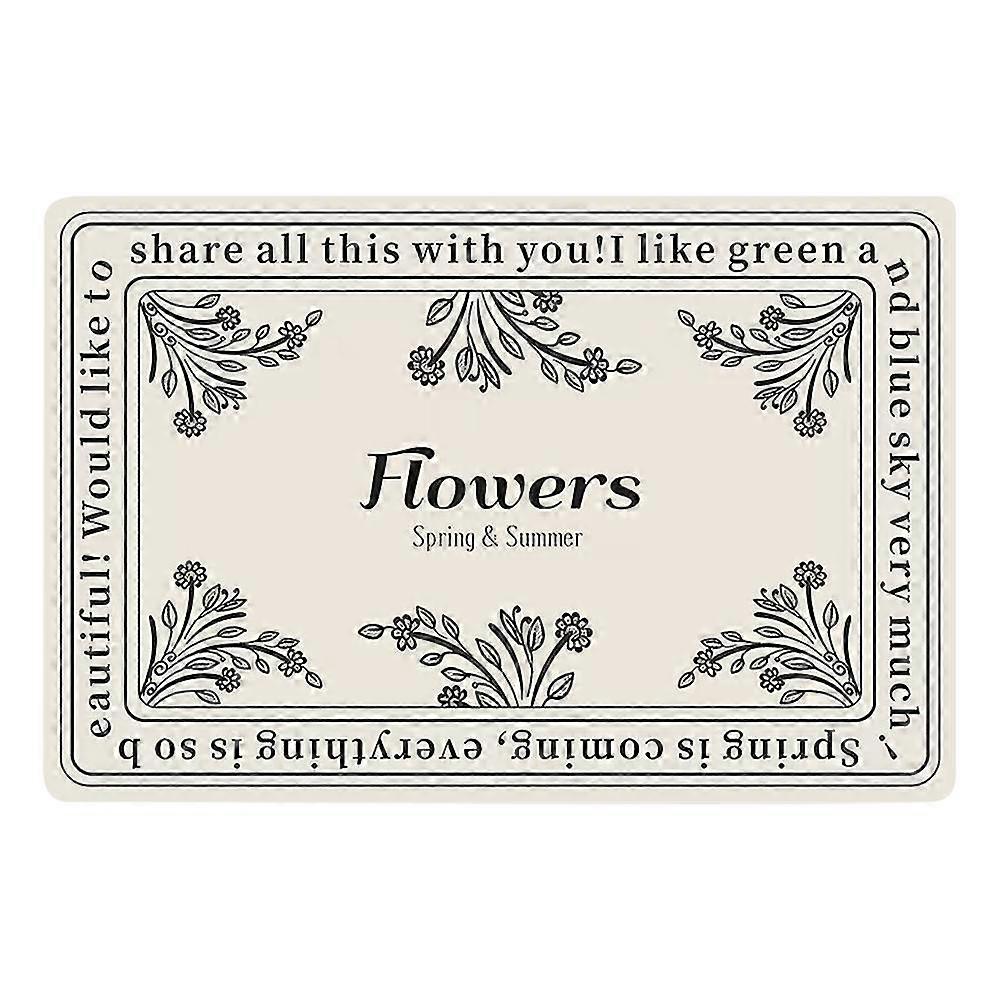 Anti Fouling Bathroom Carpet With Super Absorbent Fast Drying Rubber Backing