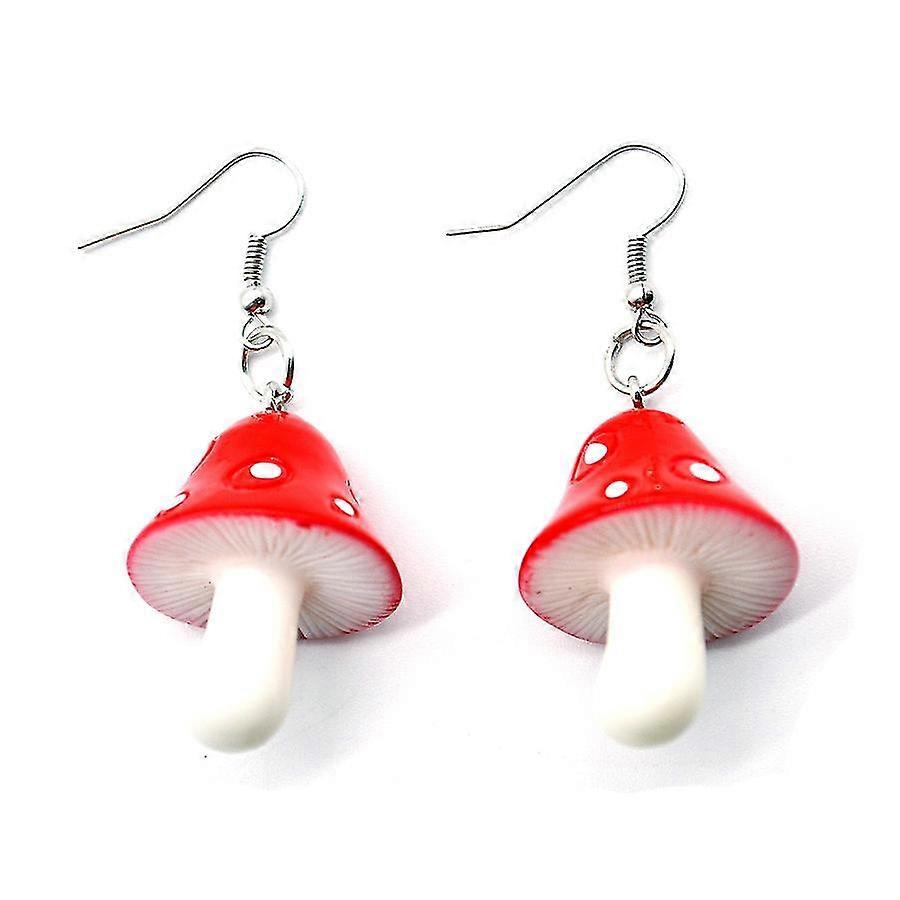 Interesting Stereo Eardrop Earring Is Acted The Role Ofing(2pcs,red)
