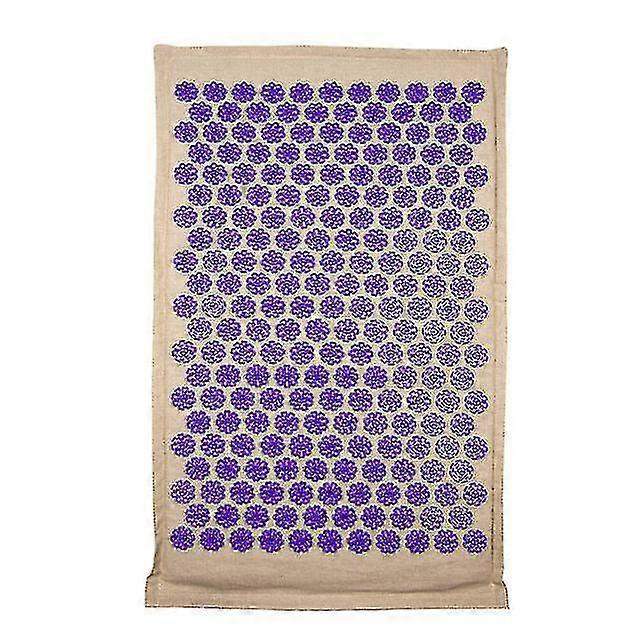 Naiwang כרית אקופרסורה מונעת החלקה מזרן עיסוי כאבי גוף ספייק כושר פילאטיס כרית תרגיל מזרן יוגה תיק מתנה אפליקטור הרפיה