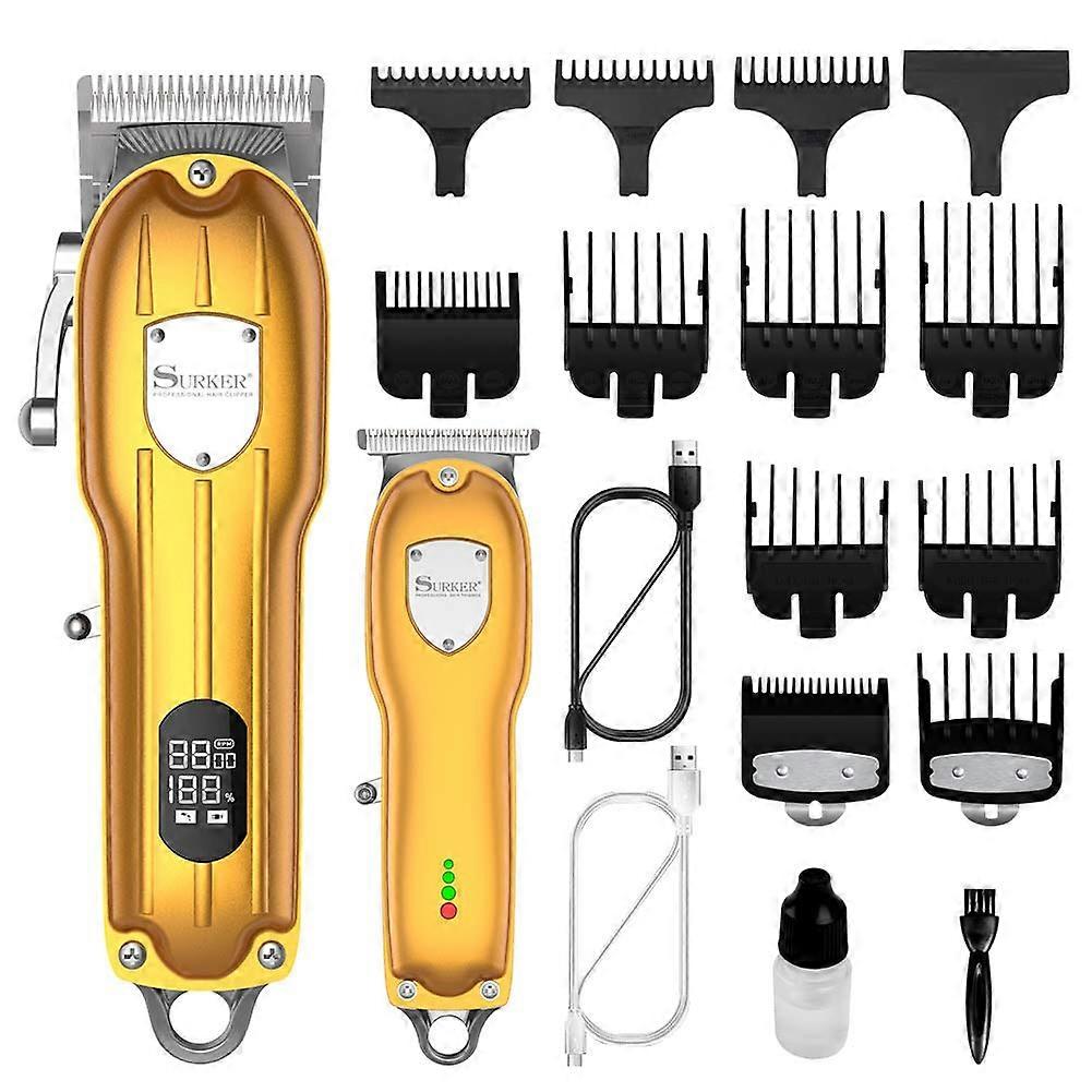 Draadloze haar knippen grooming kit